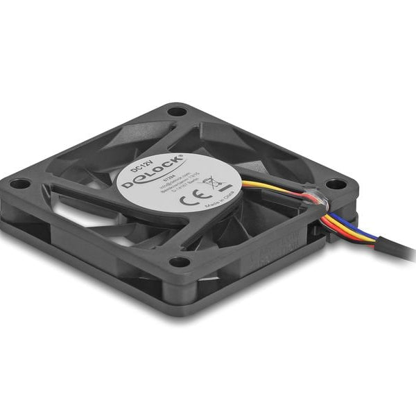 Delock PC-Lüfter 12 V DC, 60 x 60 x 10 mm