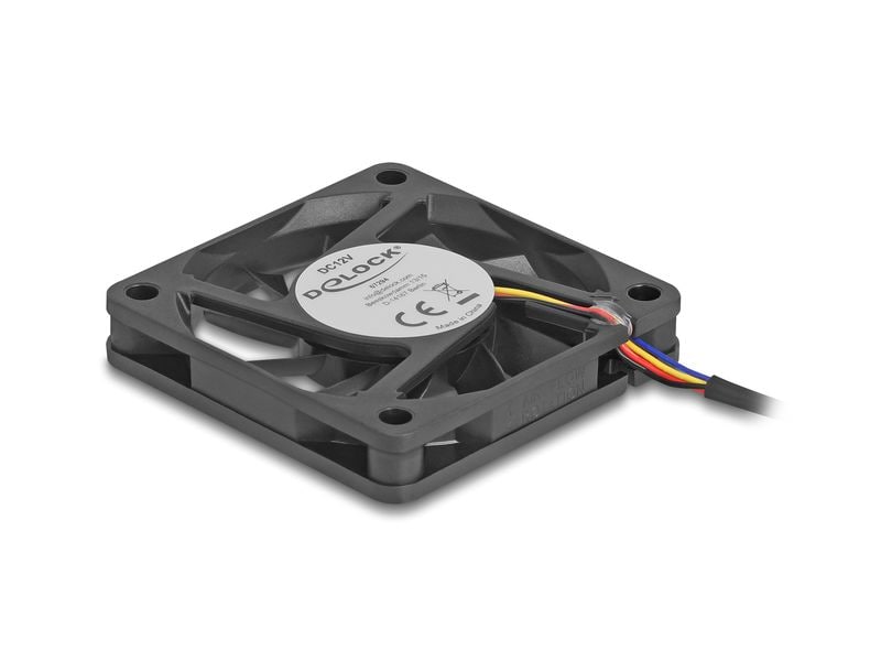 Delock PC-Lüfter 12 V DC, 60 x 60 x 10 mm