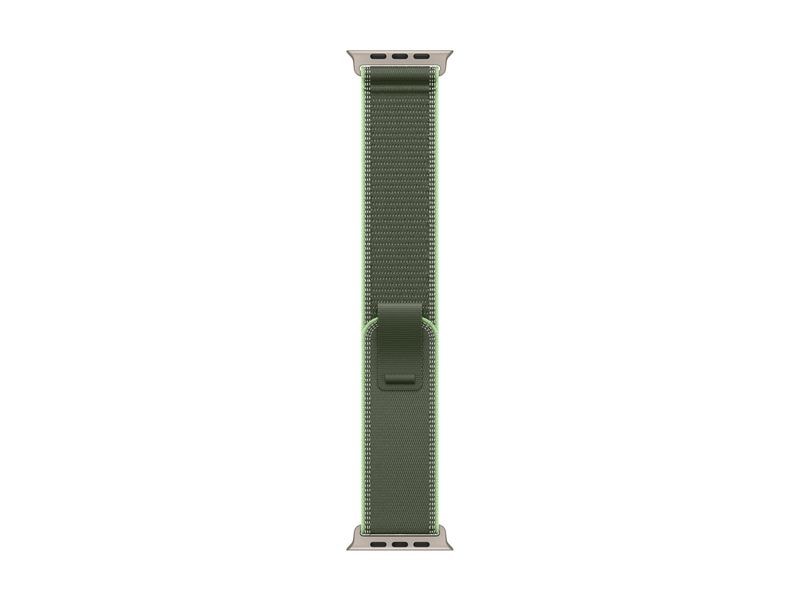 Apple Trail Loop 49 mm Green/Neon M/L Natural Titanium