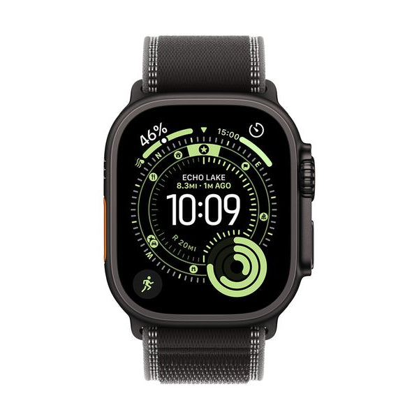 Apple Trail Loop 49 mm Black/Charcoal S/M Black Titanium