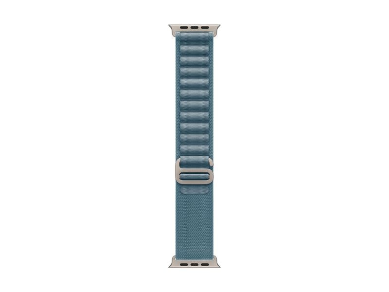 Apple Alpine Loop 49 mm Light Blue Natural Titanium Small