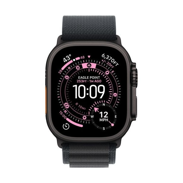 Apple Alpine Loop 49 mm Black, Black Titanium Large