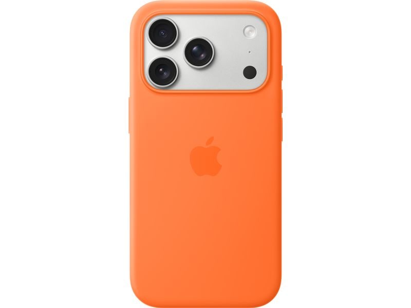 Apple Back Cover Silicone MagSafe Case iPhone 17 Pro Orange