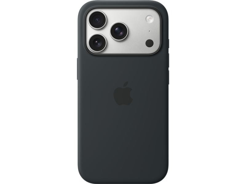 Apple Back Cover Silicone MagSafe Case iPhone 17 Pro Schwarz