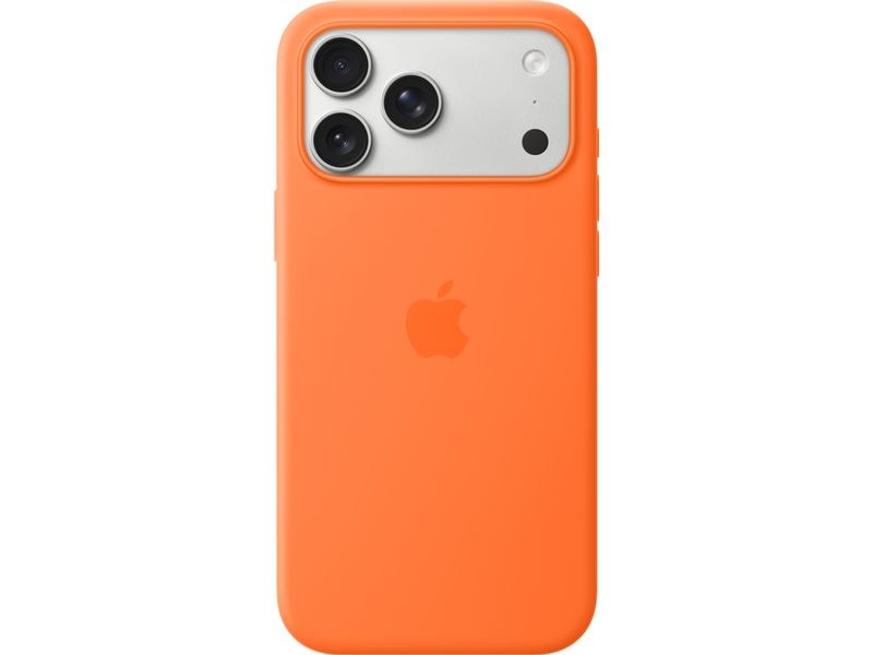 Apple Back Cover Silicone MagSafe Case iPhone 17 Pro Max Orange