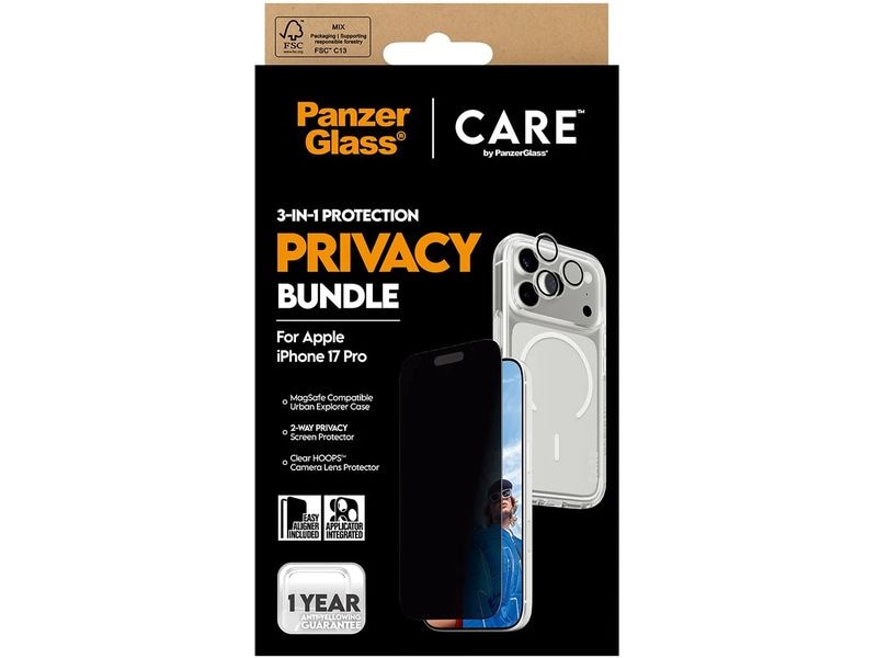 CARE Back Cover 3-in-1 Flagship Privacy iPhone 17 Pro
