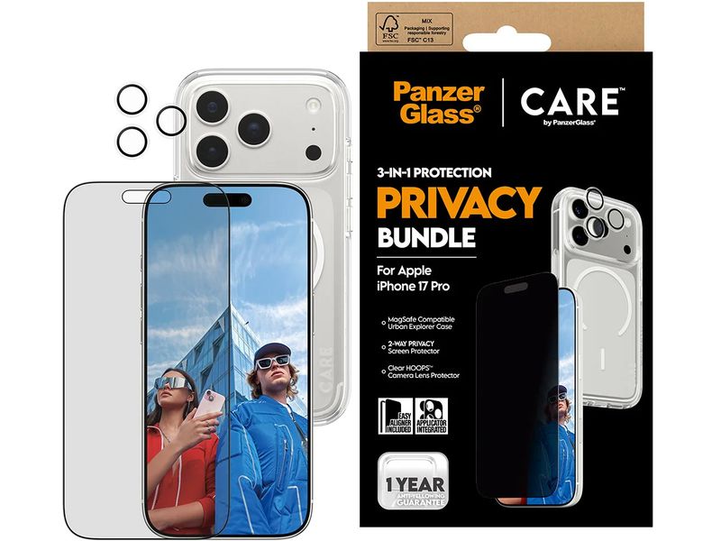 CARE Back Cover 3-in-1 Flagship Privacy iPhone 17 Pro