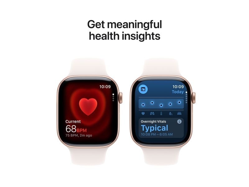 Apple Watch Series 11 46 mm LTE Gold Titan Light Blush Sport S/M