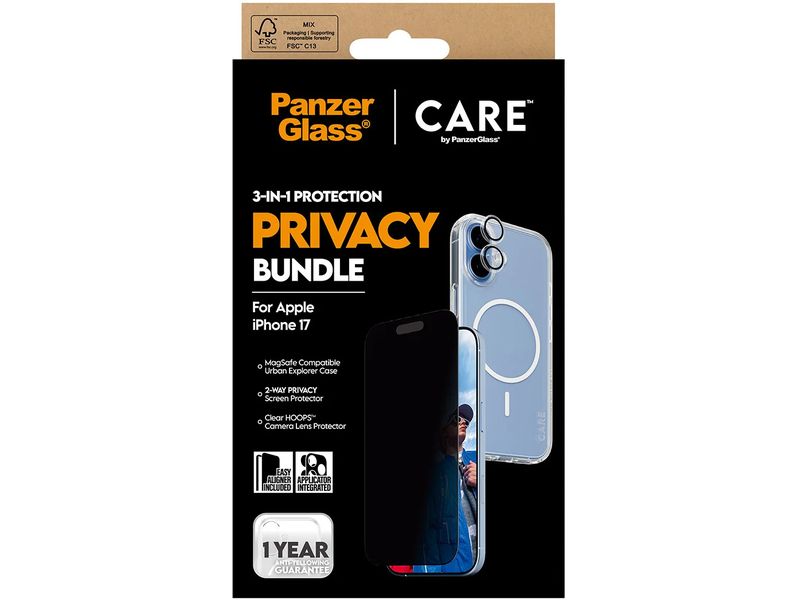 CARE Back Cover 3-in-1 Flagship Privacy iPhone 17