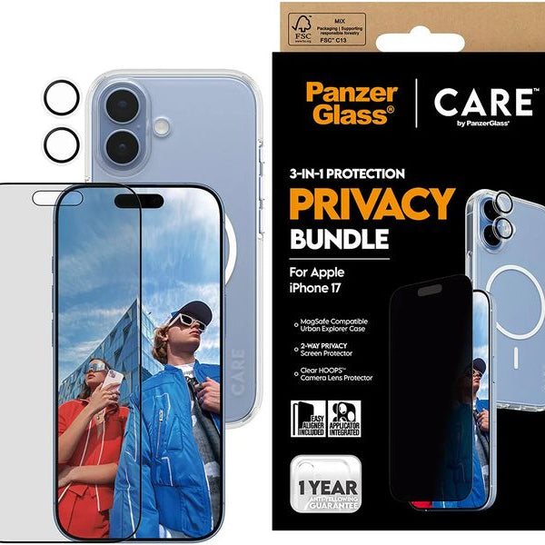 CARE Back Cover 3-in-1 Flagship Privacy iPhone 17