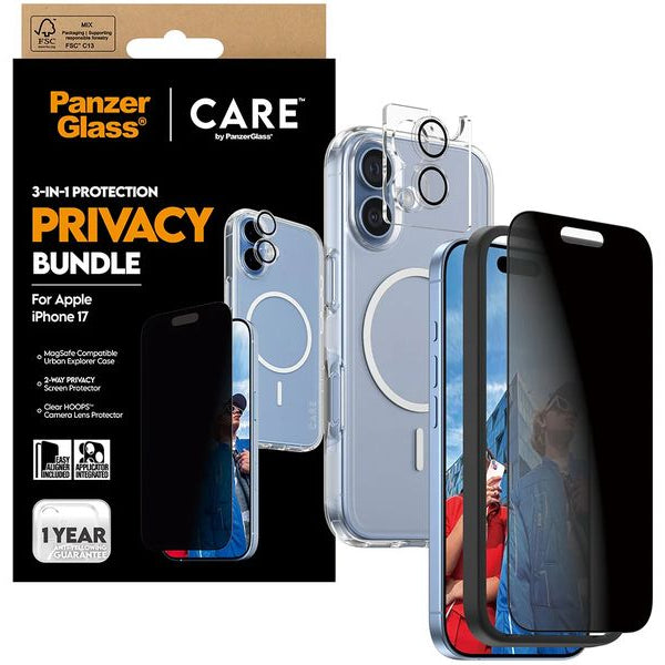 CARE Back Cover 3-in-1 Flagship Privacy iPhone 17