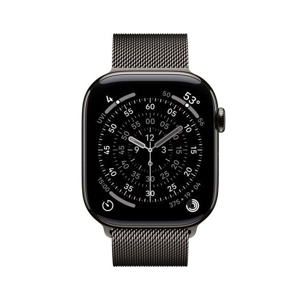 Apple Watch Series 11 46 mm LTE Slate Titanium Milanese Loop S/M
