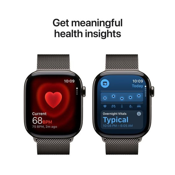 Apple Watch Series 11 46 mm LTE Slate Titanium Milanese Loop M/L