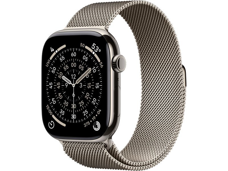 Apple Watch Series 11 46 mm LTE Nat Titanium Milanese Loop M/L