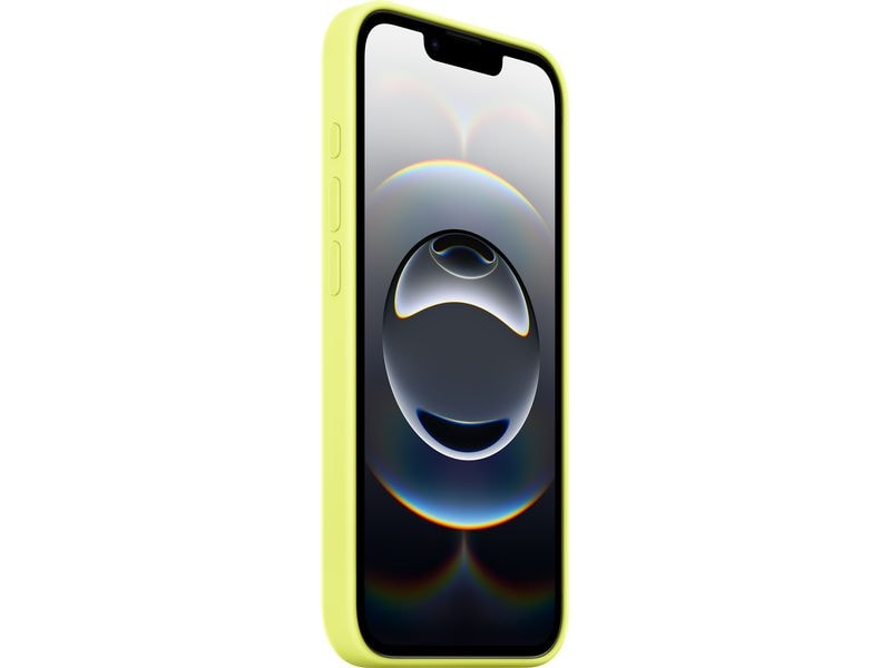Apple Back Cover Silicone MagSafe Case iPhone 16e Neongelb