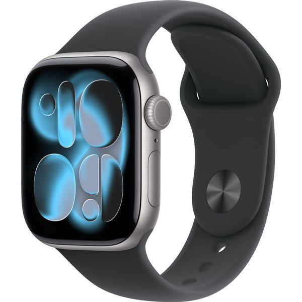 Apple Watch Series 11 42 mm GPS Space Grey Alu Sport Band M/L
