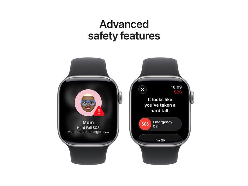 Apple Watch Series 11 42 mm GPS Space Grey Alu Sport Band M/L