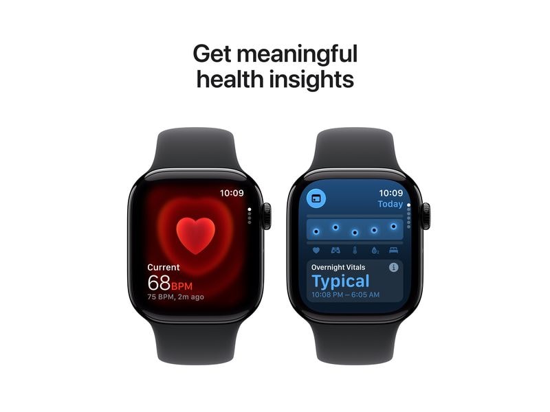 Apple Watch Series 11 42 mm LTE Jet Black Alu Black Sport M/L