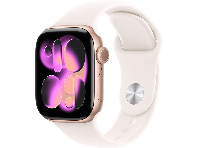 Apple Watch Series 11 42 mm LTE Rose Gold Alu Light Blush S/M