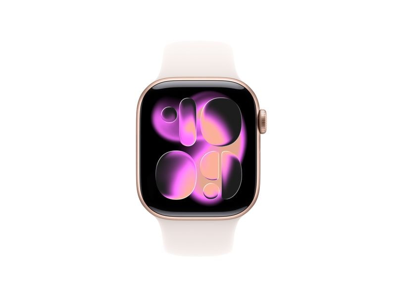 Apple Watch Series 11 42 mm LTE Rose Gold Alu Light Blush S/M