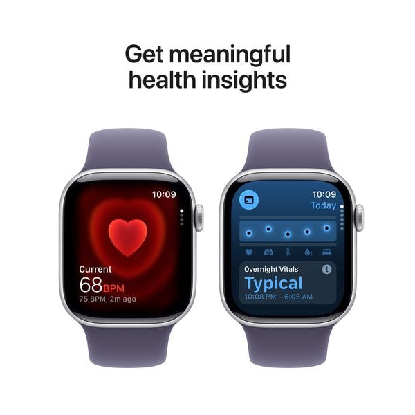 Apple Watch Series 11 42 mm LTE Silver Alu Purple Fog Sport M/L