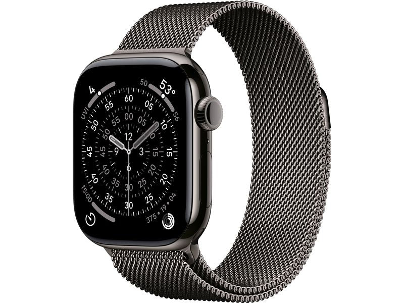 Apple Watch Series 11 42 mm LTE Slate Titanium Milanese Loop