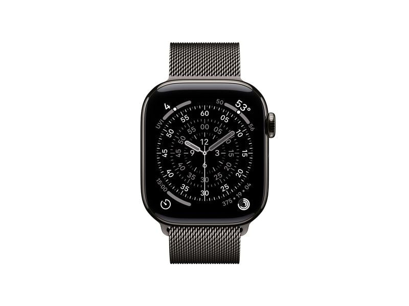 Apple Watch Series 11 42 mm LTE Slate Titanium Milanese Loop