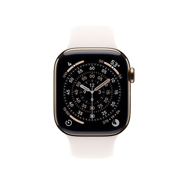 Apple Watch Series 11 42 mm LTE Gold Titanium Light Blush S/M