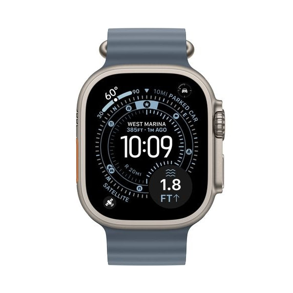 Apple Watch Ultra 3 Natural Titanium Blue Ocean Band