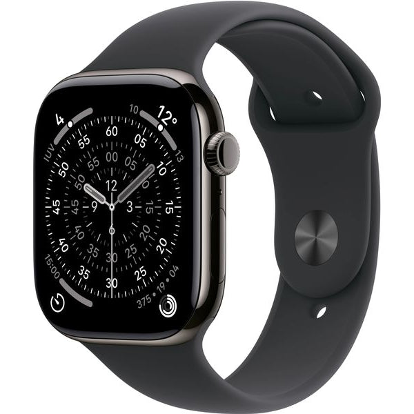 Apple Watch Series 11 42 mm LTE Slate Titanium Black Sport S/M