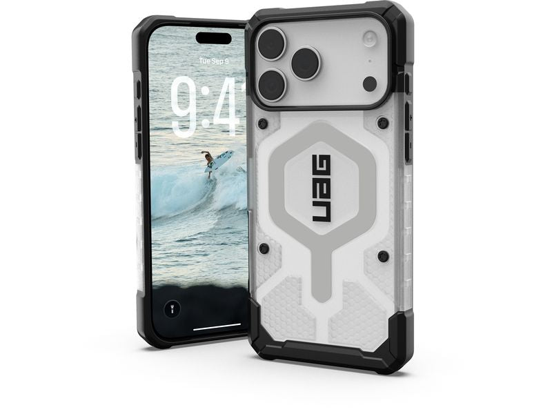 UAG Back Cover Pathfinder MS iPhone 17 Pro Max Ice/Silver