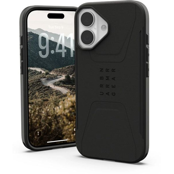 UAG Back Cover Civilian MS iPhone 17 Schwarz