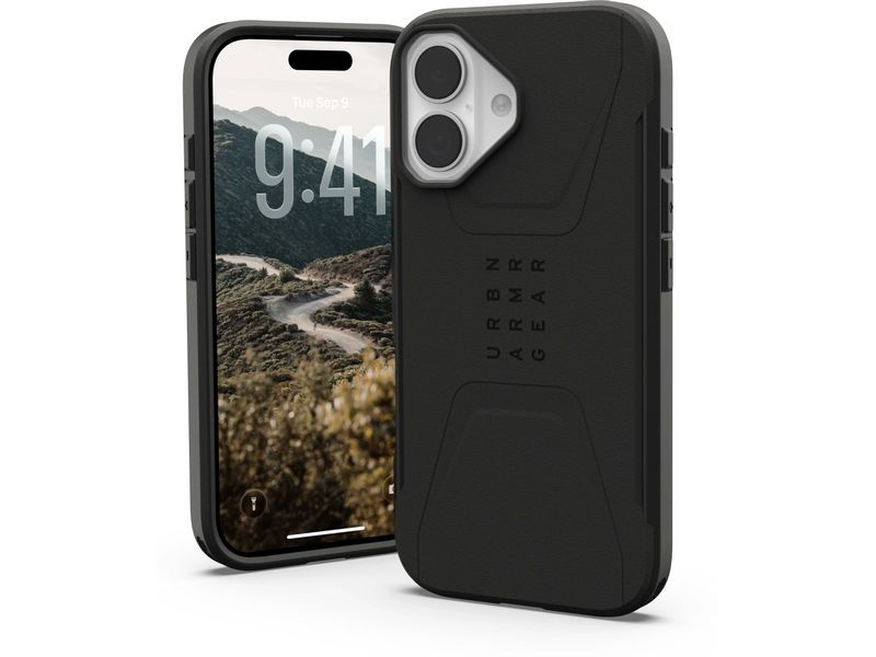 UAG Back Cover Civilian MS iPhone 17 Schwarz