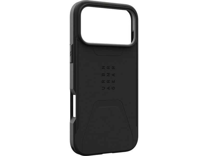 UAG Back Cover Civilian MS iPhone 17 Pro Max Schwarz