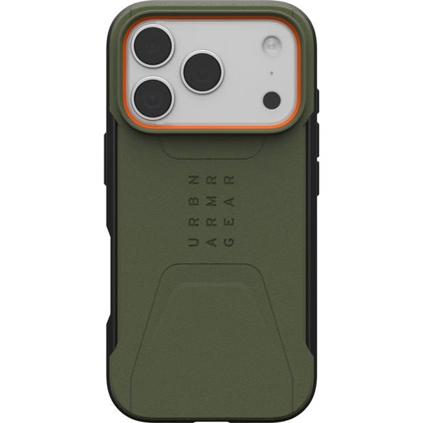 UAG Back Cover Civilian MS Pro iPhone 17 Pro Olive/Pop