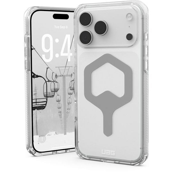 UAG Back Cover Plyo MS iPhone 17 Pro Max Ice/Silver
