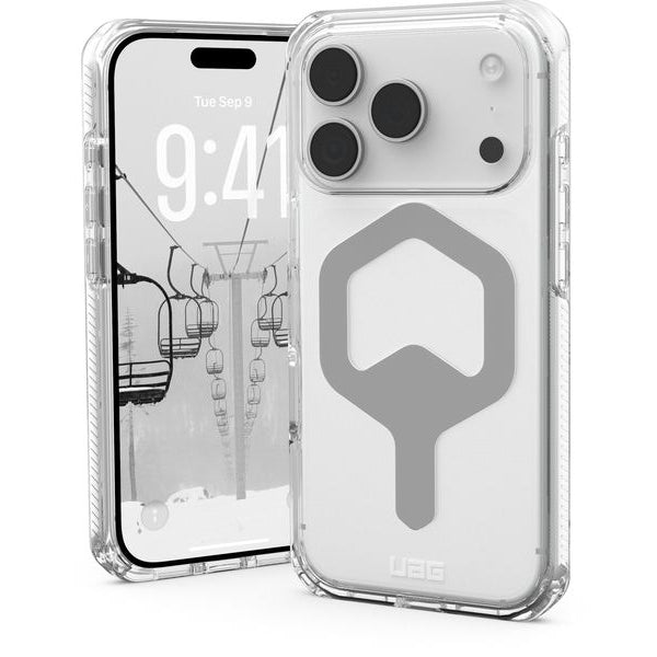 UAG Back Cover Plyo MS iPhone 17 Pro Ice/Silver