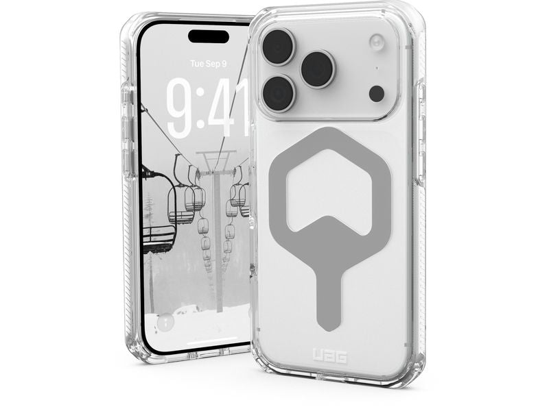 UAG Back Cover Plyo MS iPhone 17 Pro Ice/Silver