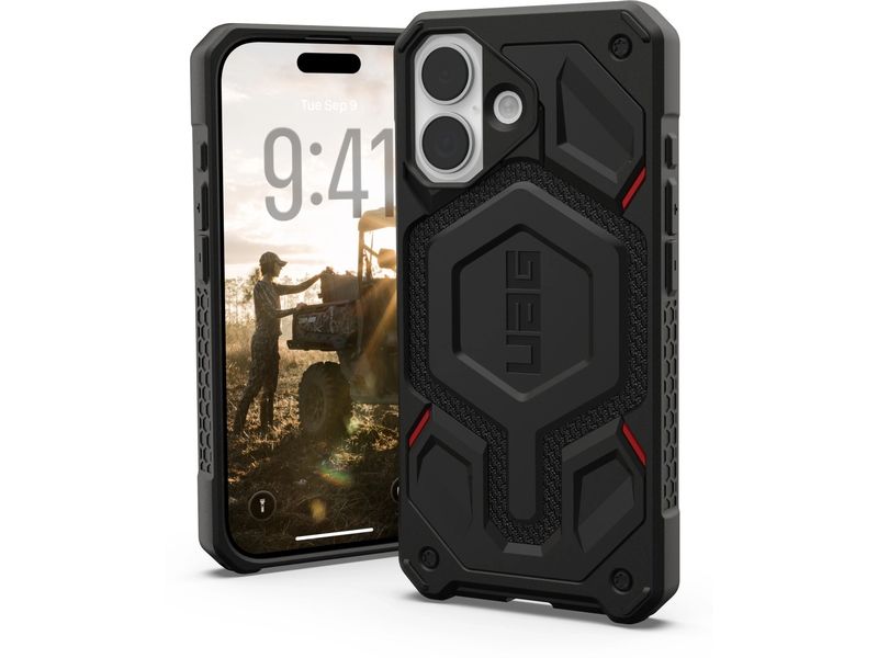 UAG Back Cover Monarch Pro MS iPhone 17 Kevlar Black