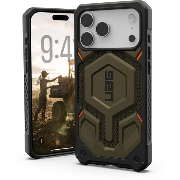 UAG Back Cover Monarch Pro MS iPhone 17 Pro Max Kevlar Green