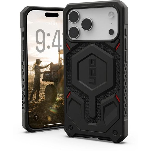 UAG Back Cover Monarch Pro MS iPhone 17 Pro Max Kevlar Black