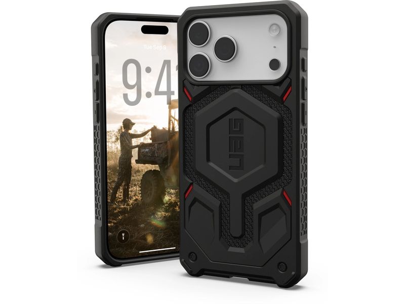 UAG Back Cover Monarch Pro MS iPhone 17 Pro Max Kevlar Black