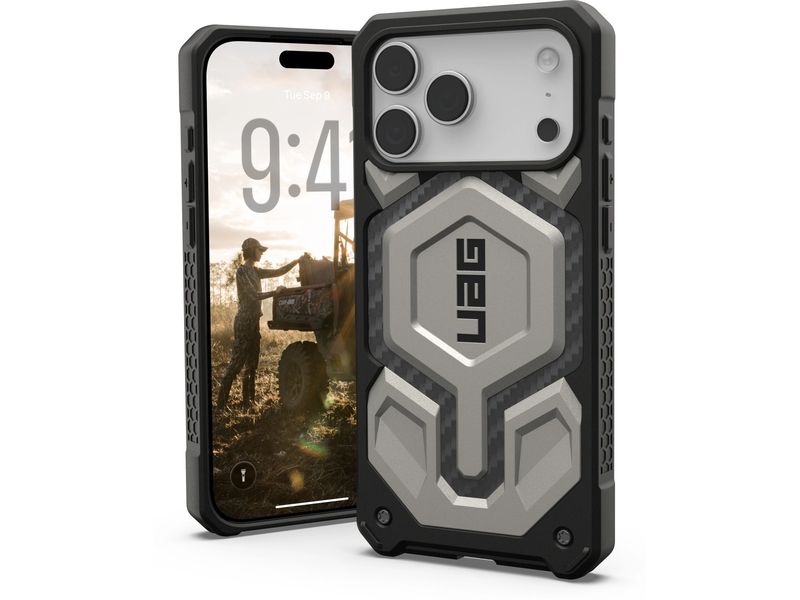 UAG Back Cover Monarch Pro MS iPhone 17 Pro Max Titan