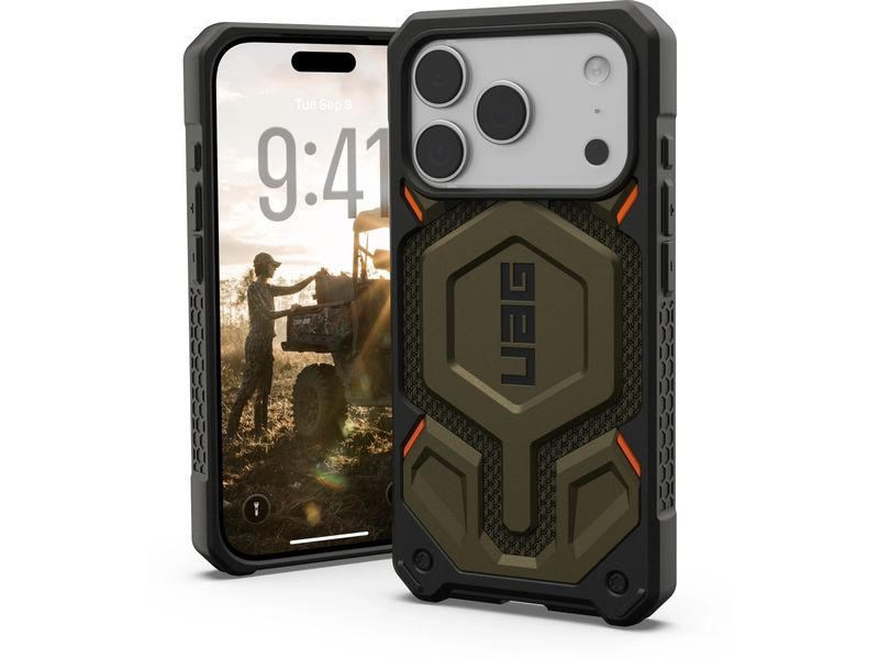 UAG Back Cover Monarch Pro MS iPhone 17 Pro Kevlar Green