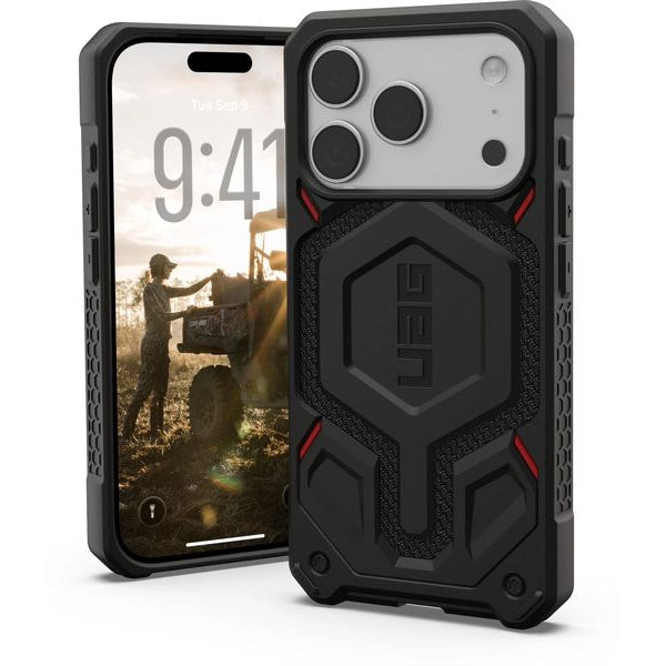 UAG Back Cover Monarch Pro MS iPhone 17 Pro Kevlar Black