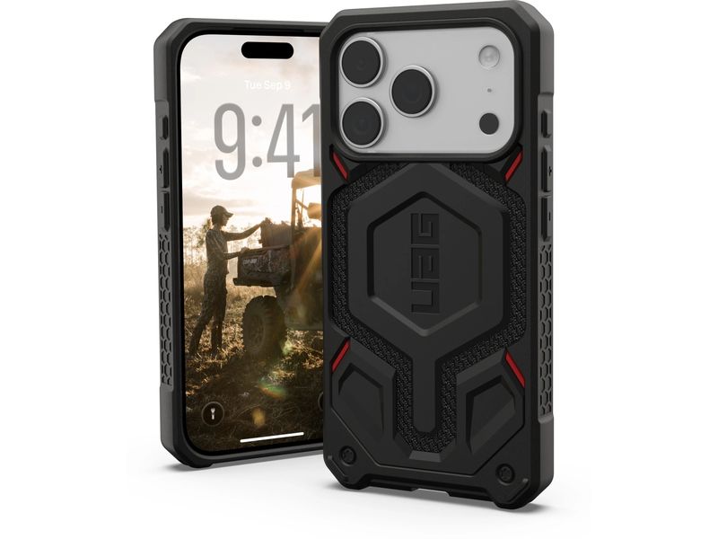 UAG Back Cover Monarch Pro MS iPhone 17 Pro Kevlar Black