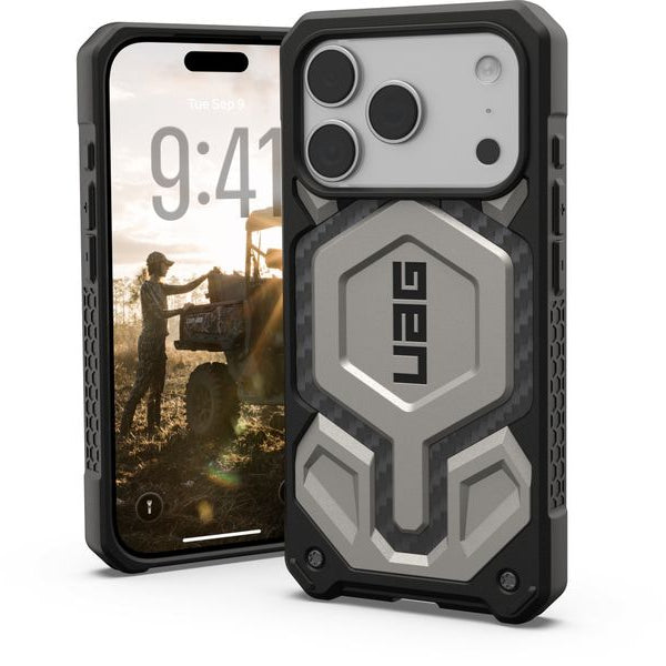 UAG Back Cover Monarch Pro MS iPhone 17 Pro Titan