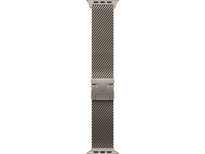 Apple Titanium Milanese Loop 49 mm Natural Small