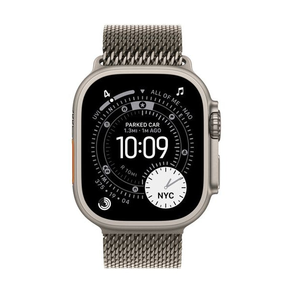 Apple Titanium Milanese Loop 49 mm Natural Small