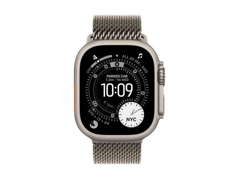 Apple Titanium Milanese Loop 49 mm Natural Large